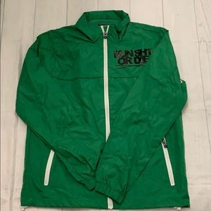 Flag nor Fail NWOT green windbreaker ❤️